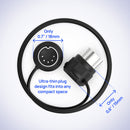 CME Low-Profile 5-Pin DIN MIDI Cable (4-Pack, 3')