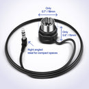 CME Low-Profile Right-Angle Type A 3.5mm TRS MIDI Cable (1', 4-Pack)
