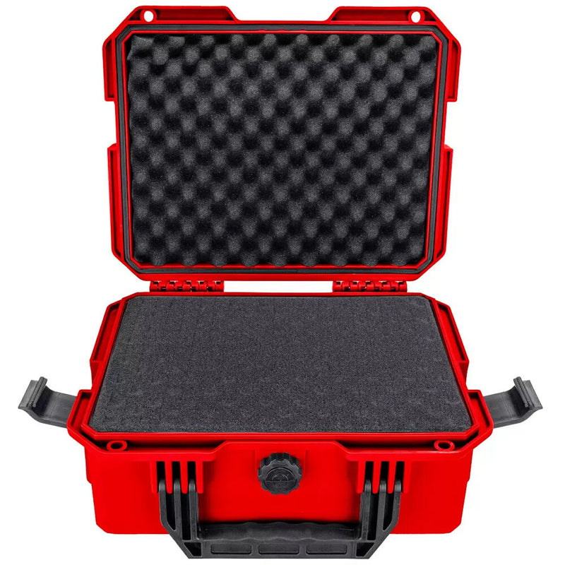 Eylar 13.8" Intact Stacker Compact Hard Case with Foam (Red)