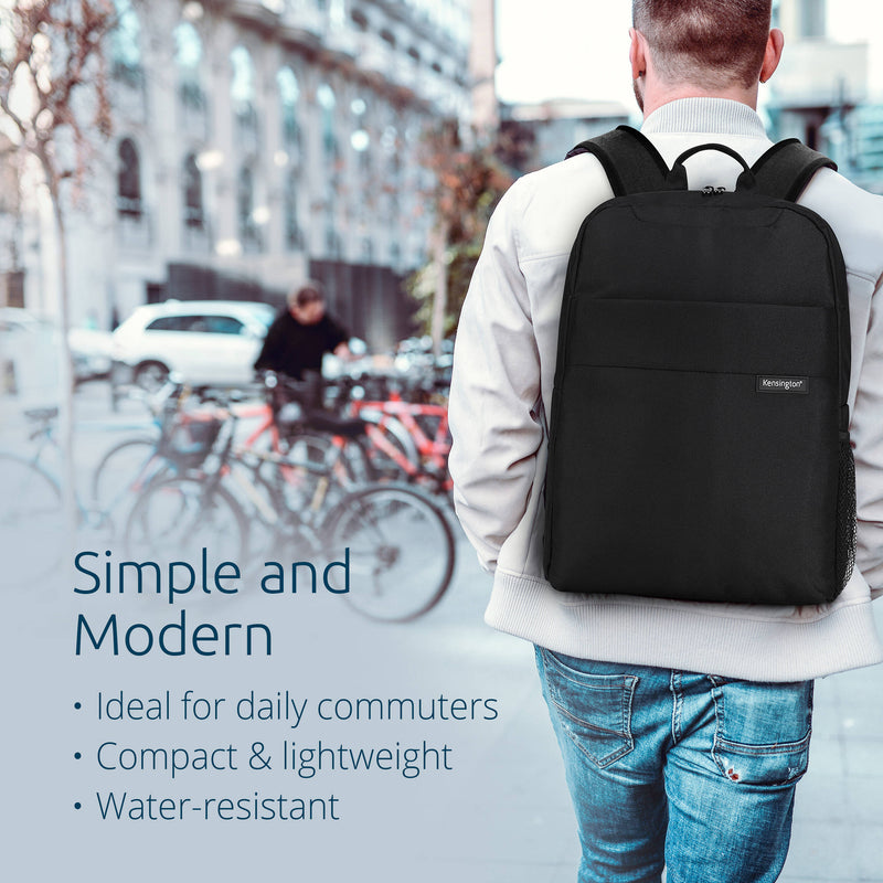 Kensington Simply Portable Lite Backpack (16", Black)