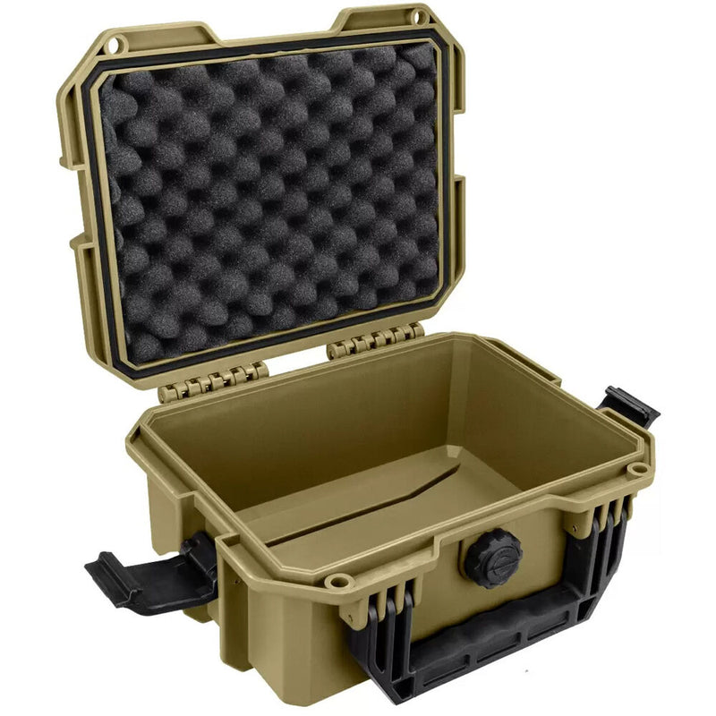 Eylar 11.8" Intact Stacker Compact Hard Case with Foam (Green)
