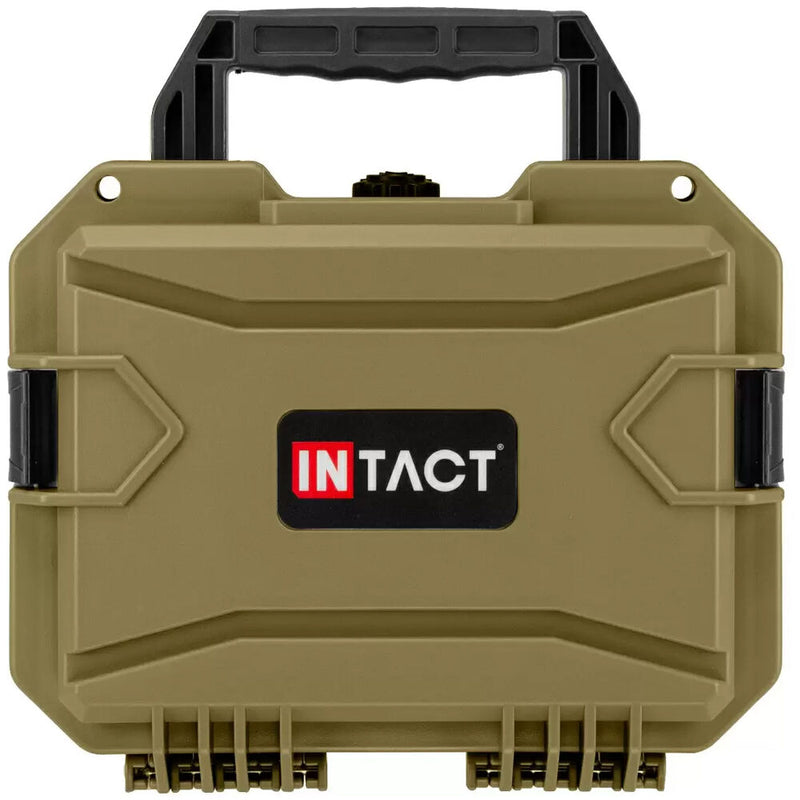 Eylar 11.8" Intact Stacker Compact Hard Case with Foam (Green)