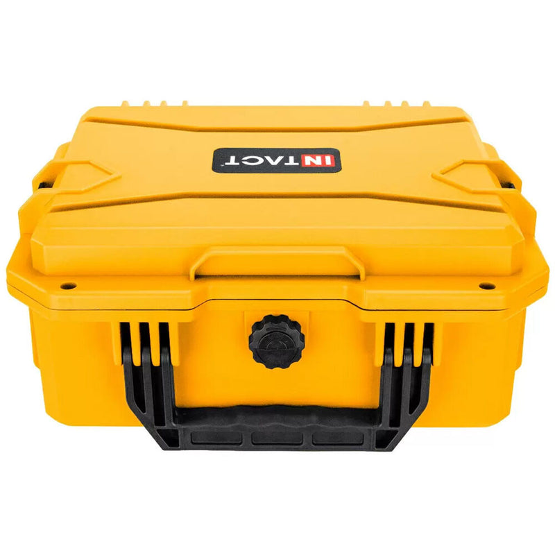 Eylar 13.8" Intact Stacker Compact Hard Case with Foam (Yellow)