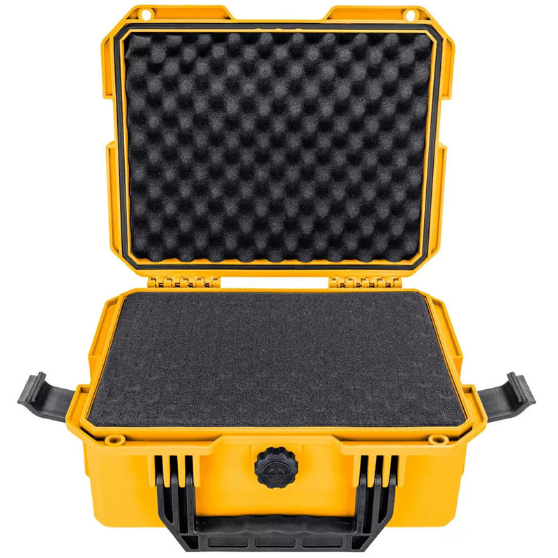 Eylar 13.8" Intact Stacker Compact Hard Case with Foam (Yellow)