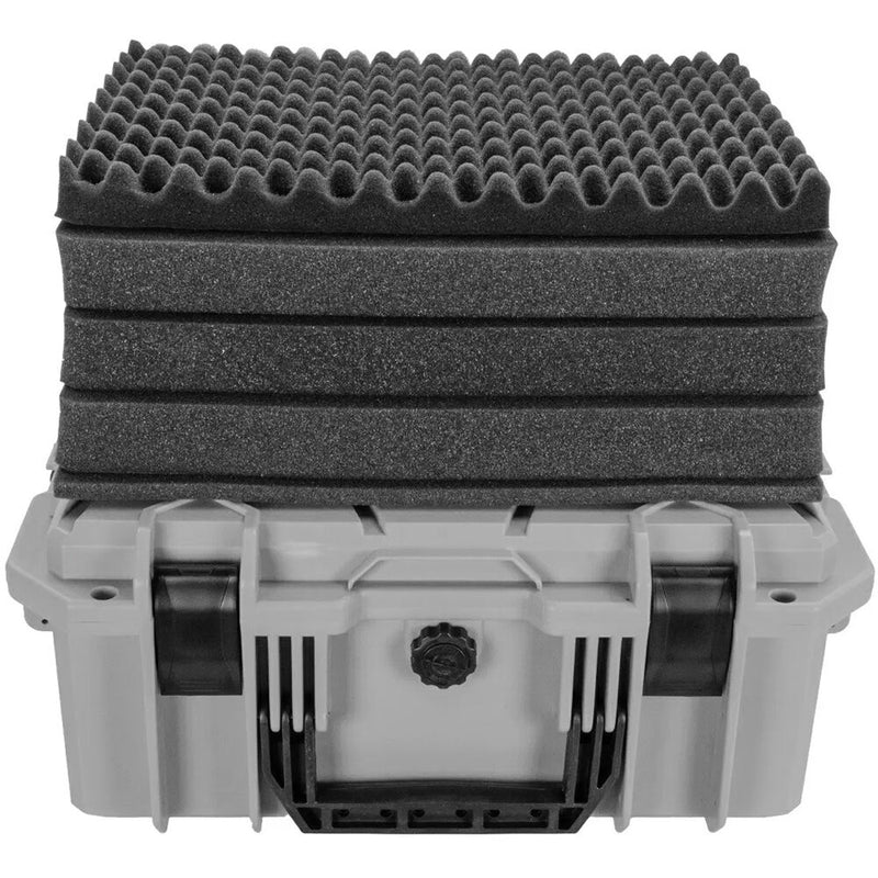 Eylar 18" Intact Stacker Hard-Shell Case with Foam (Gray)
