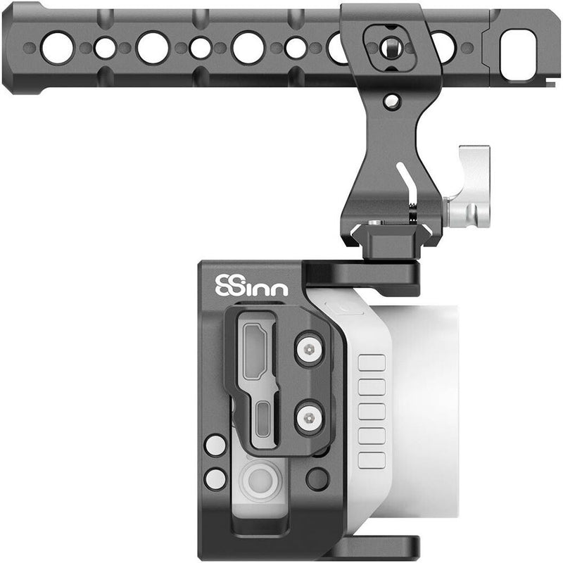 8Sinn Camera Cage with Top Handle Pro V2 for Blackmagic Micro Studio Camera 4K G2