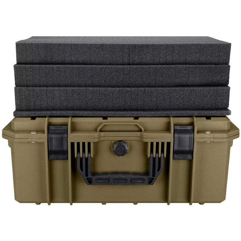 Eylar 21.6" Intact Stacker Standard Hard Case with Foam (Green)