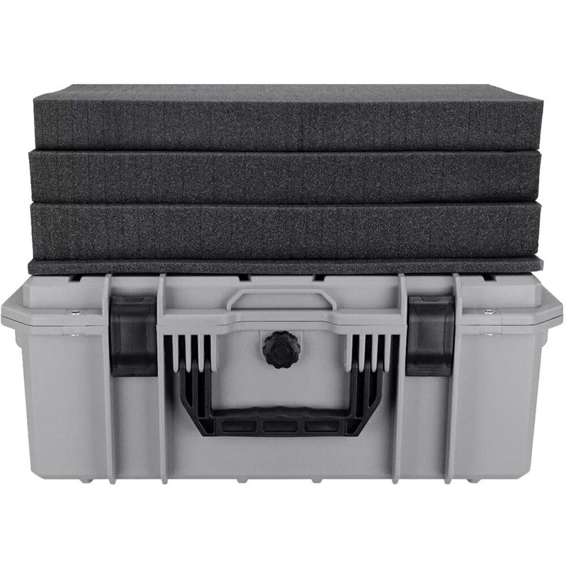 Eylar 21.6" Intact Stacker Standard Hard Case with Foam (Gray)