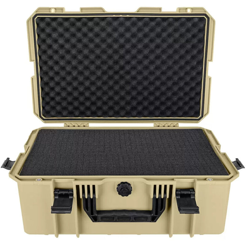 Eylar 21.6" Intact Stacker Standard Hard Case with Foam (Tan)