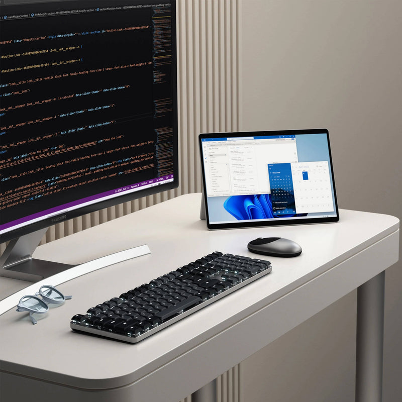 Satechi Slim SM3 Wireless Backlit Mechanical Keyboard (Dark)