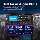 Crucial 48GB DDR5 6400 MHz CSO-DIMM Memory Kit (2 x 24GB)