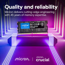 Crucial 48GB DDR5 6400 MHz CSO-DIMM Memory Kit (2 x 24GB)