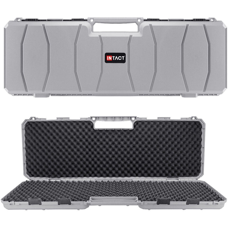 Eylar Intact Stacker Hard Shell Rifle Case with Foam (39", Gray)