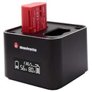 Manfrotto ProCUBE 3 Professional Twin Charger for Select Nikon Batteries