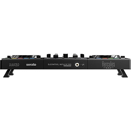 Hercules DJControl Inpulse 500 DJ Software Controller (Limited Edition Silver)