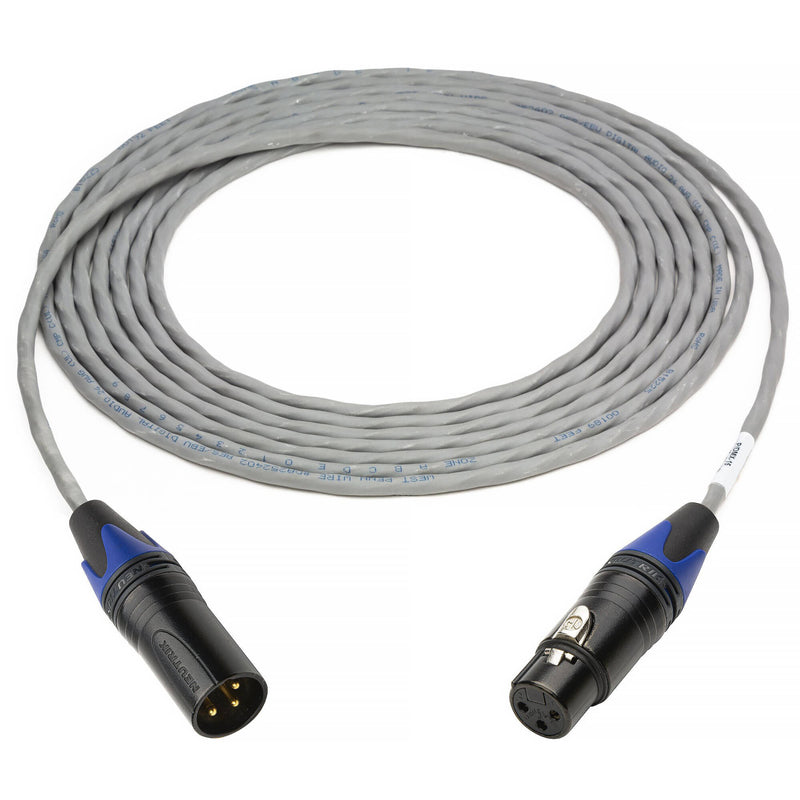 Sescom P/DMX 3-Pin XLR Male to 3-Pin XLR Female Plenum Lighting Control Cable (15')