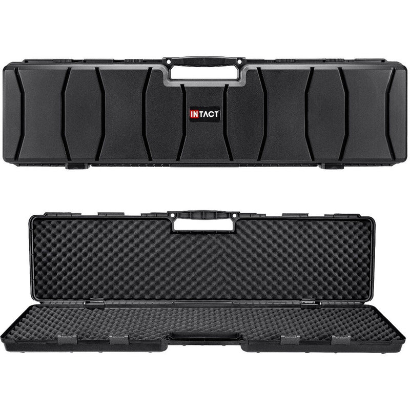Eylar Intact Stacker Hard Shell Rifle Case with Foam (48", Black)