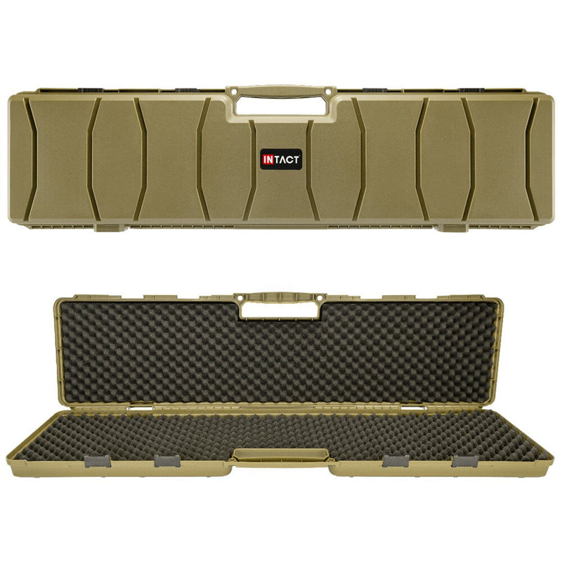 Eylar Intact Stacker Hard Shell Rifle Case with Foam (48", Green)