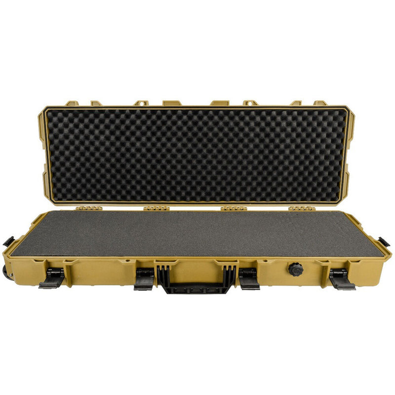 Eylar Intact Stacker Hard Shell Rifle Case with Foam (39", Brown)