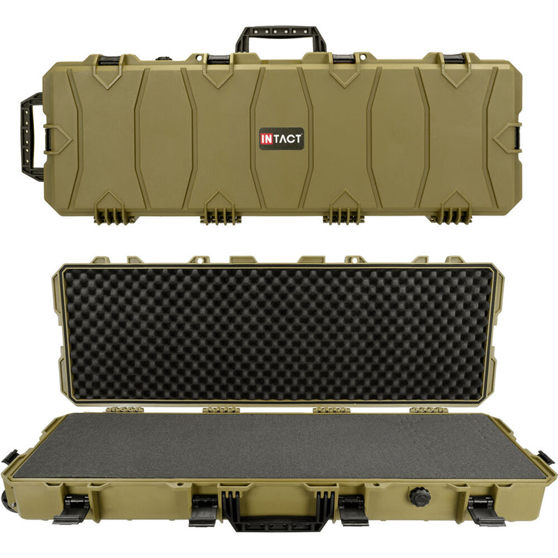 Eylar Intact Stacker Hard Shell Rifle Case with Foam (39", Green)