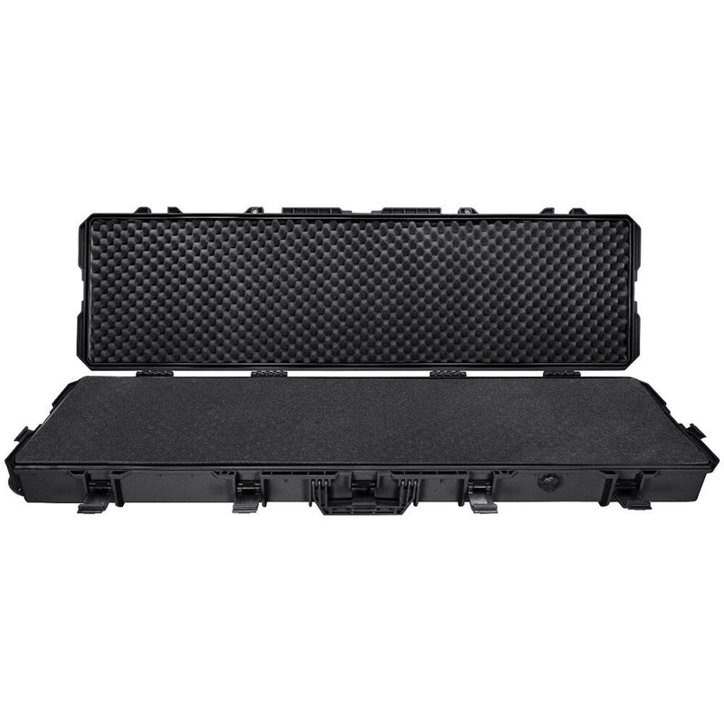 Eylar Intact Stacker Hard Shell Roller Rifle Case with Foam (54", Black)