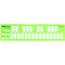 Muse Kinetics K-Board-C Ultracompact USB MIDI Keyboard Controller (Lime)