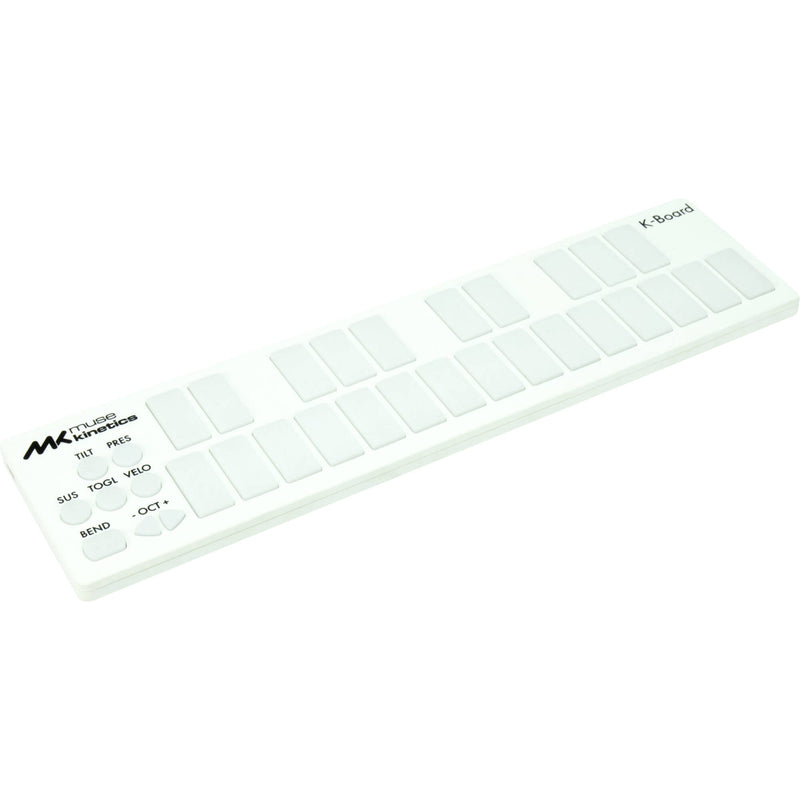 Muse Kinetics K-Board-C Ultracompact USB MIDI Keyboard Controller (Snow)