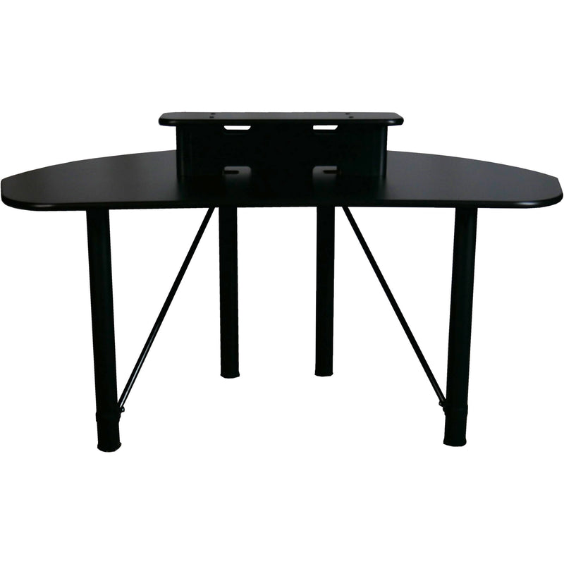 RAB Audio Prokast Three-Seater Podcast Desk with Bridge Shelf