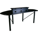 RAB Audio Prokast Four-Seater Podcast Desk with Bridge Shelf