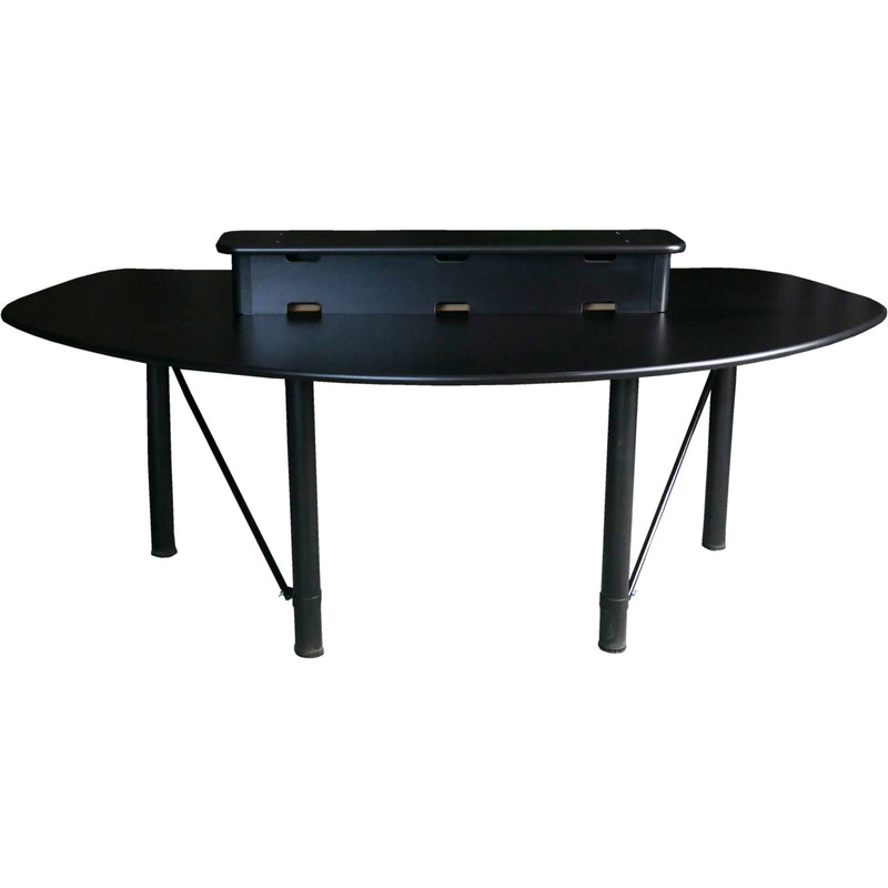 RAB Audio Prokast Four-Seater Podcast Desk with Bridge Shelf