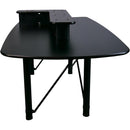RAB Audio Prokast Five-Seater Podcast Desk with Bridge Shelf