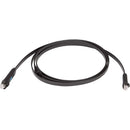 Crestron Pass-Through RJ-45 Cable for FT2 Cable Management (8')