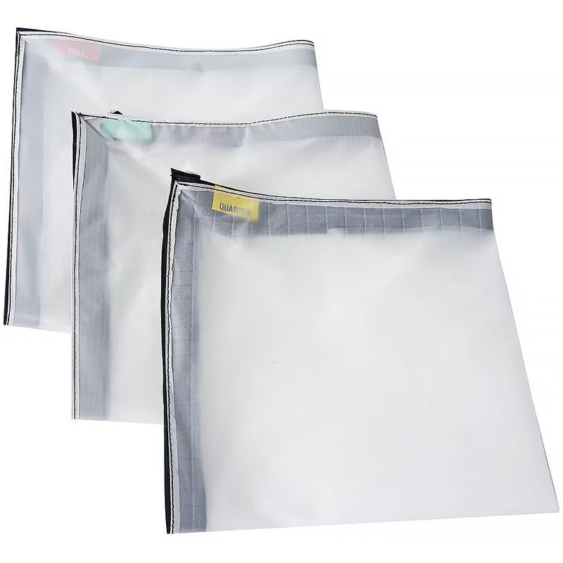 DoPchoice 1/4, 1/2 & SNAPCLOTH Cloth Kit for Litepanels Gemini 1x1 SNAPBAG (22 x 22")