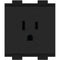 Crestron Single NEMA 5 Type-B AC Power Outlet Module for FT2 Cable Management