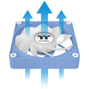 Thermaltake CT140 EX Reverse ARGB Sync PC 140mm Cooling Fan (3-Fan Pack, Hydrangea Blue)