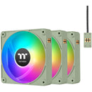Thermaltake CT140 EX Reverse ARGB Sync PC 140mm Cooling Fan (3-Fan Pack, Matcha Green)