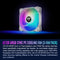 Thermaltake LE120 ARGB Sync PC Cooling Fan (3-Fan Pack, White)