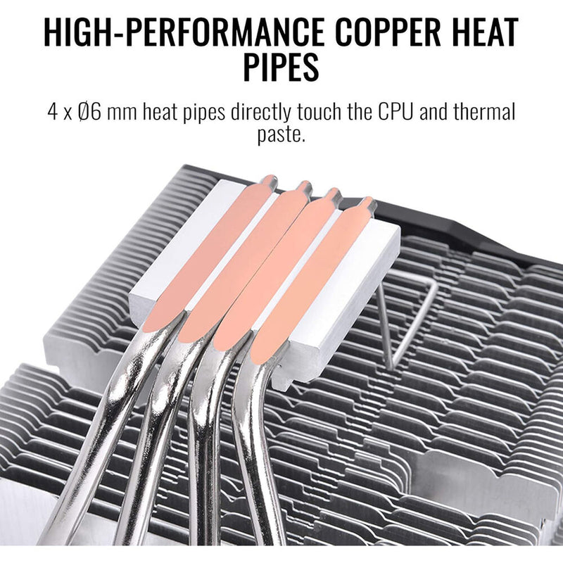 Thermaltake TOUGHAIR 110 CPU Cooler (Gray)