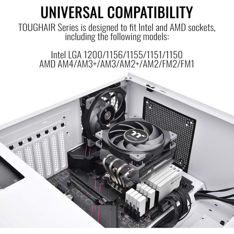 Thermaltake TOUGHAIR 110 CPU Cooler (Gray)