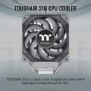 Thermaltake TOUGHAIR 310 CPU Cooler (Gray)