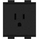 Crestron Single NEMA 5 Type-B AC Power Outlet Module with 2 Under-Table Outlets for FT2 Cable Management