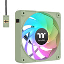Thermaltake CT120 EX Reverse ARGB Sync PC 120mm Cooling Fan (3-Fan Pack, Matcha Green)