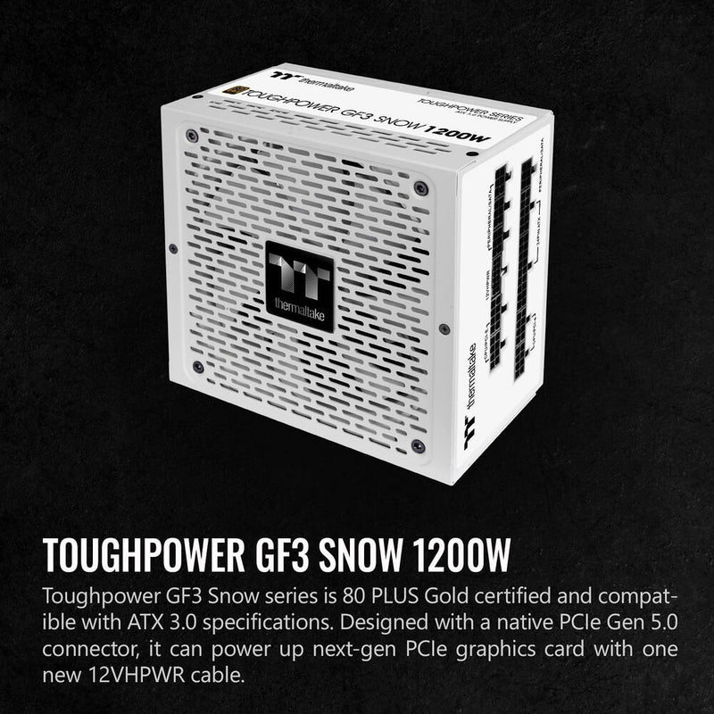 Thermaltake Toughpower GF3 Snow 1200W 80 PLUS Gold Power Supply