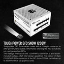 Thermaltake Toughpower GF3 Snow 1200W 80 PLUS Gold Power Supply
