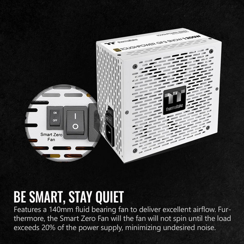 Thermaltake Toughpower GF3 Snow 1200W 80 PLUS Gold Power Supply