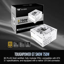 Thermaltake Toughpower GT 750W 80 PLUS Gold Power Supply (Snow)