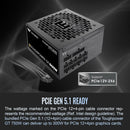 Thermaltake Toughpower GT 850W 80 PLUS Gold Power Supply (Black)