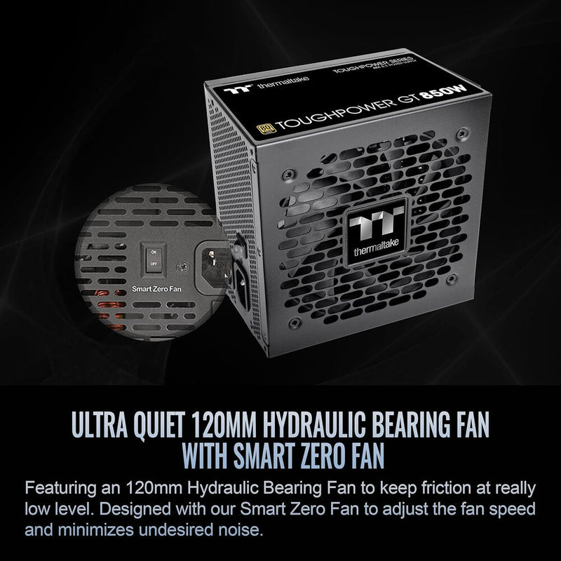 Thermaltake Toughpower GT 850W 80 PLUS Gold Power Supply (Black)