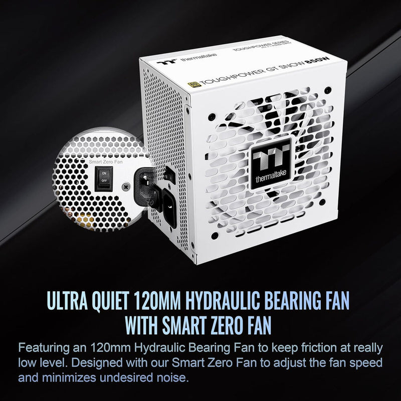 Thermaltake Toughpower GT 850W 80 PLUS Gold Power Supply (Snow)