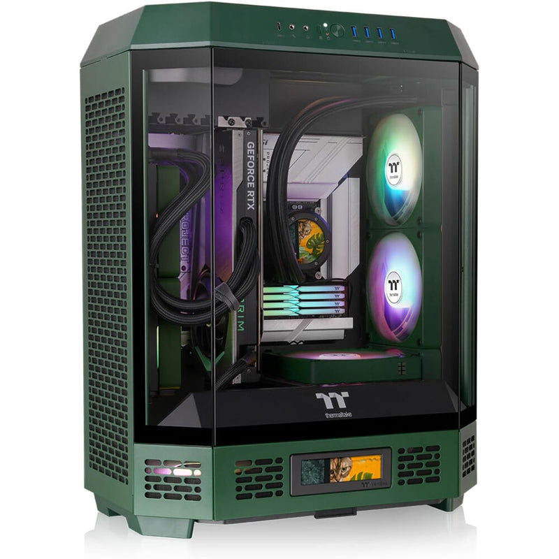 Thermaltake The Tower 600 Mid-Tower Chassis (Racing Green)